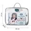 Little Story Baby Nursing And Feeding Pillow Stars 0-12 Months, Color: White & Grey, 8 image