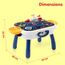 Little Story 4 In 1 Block Activity Table With Blocks Blue 3+ Years, 29 image