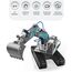 Little Story Diy Hydraulic Power Principle 3-In-1 Excavator / Bulldozer / Jcb Toy (130 Pcs), Stem Series - Grey, 14 image
