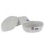 Little Story Multipurpose Cotton Rope Baskets Set Of 3 Grey