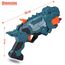 Little Story Kids Manual Dinosaur Bullet Gun 20 Soft Bullets, 10 image
