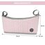 Little Story Premium Stroller Bag Quilted Blue, Color: pink, 14 image