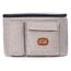 Little Story Stroller Organizer Travel Bag Grey, Color: Ivory, 8 image