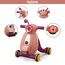 Little Story Multifunctional Baby Walker With Light & Music Green, Color: pink