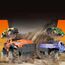 Little Story 10 Pcs Slide Die Cast Graffiti Toy Car Set, 3 image