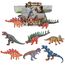 Little Story 6 Pcs Simulated Dinosaur Ic Vocalization Toy With Ag3 Batteries Multicolor, 4 image