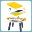 Little Story 4 In 1 Block Activity Table With Stool And Blocks Blue 3+ Years, 9 image