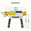 Little Story 4 In 1 Block Activity Table With Stool And Blocks Blue 3+ Years, 33 image