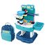 Little Story Role Play Theme Park With Slide 52 Pieces 2 In 1 School Bag Set 3+ Years, 2 image