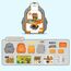 Little Story Role Play Construction Site With Jcb Truck 239 Pieces 2 In 1 School Bag Set 3+ Years, 14 image