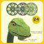 Little Story Diy T-Rex 3-In-1 Spinning Puzzle Block Table, Projection Drawing Board & Learning Table Set (81 Pcs), Stem Series - Multicolor, 5 image
