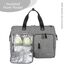 Little Story Gabrielle Mom Dad Xl Travel Diaper Bag With Diaper Changing Mat 30L, 17 image