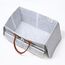 Little Story 2 In 1 Diaper Caddy Xl With Changing Mat Foldable Organizer Grey, 5 image