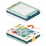 Little Story Artist Double Sided Handbag Drawing Board 31 Pcs With Board Games Green 3+ Years, 13 image