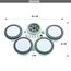 Little Story - Kids Electronic Drum Set - Grey, 3 image