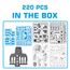 Little Story Diy Hydraulic 3In1 Mechanical Robotic Arm Toy 220 Pieces Stem Series 8+ Years - Grey, 44 image