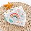 Little Story Muslin Bandana Bibs Set Of 2 Unicorn, 7 image