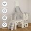 Little Story Play House With Activity Slide, Basketball Ring, Ball And Toy Storage, 20 image