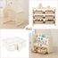 Little Story Portable Playpen With Bookshelf, Toy Storage And Play House, 4 image