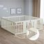 Little Story Portable Playpen With Bookshelf, Toy Storage And Play House, 24 image