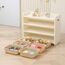 Little Story Portable Playpen With Bookshelf, Toy Storage And Play House, 51 image