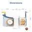 Little Story Boat House Activity Slide With Basketball Ring, Ball, Toy Storage And Telescope Role Play Game, 43 image