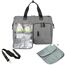 Little Story Gabrielle Mom Dad Xl Travel Diaper Bag With Diaper Changing Mat 30L, 31 image