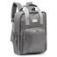 Little Story Stylish Diaper Travel Backpack 14L With Changing Pad Grey, 12 image