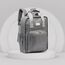 Little Story Stylish Diaper Travel Backpack 14L With Changing Pad Grey, 24 image