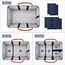 Little Story Premium Diaper Caddy Organizer Foldable 29.5L With Removable Divider Blue, 16 image