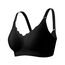 Okus Water Touch Seamless Maternity & Nursing Bra, Color: Black, Maternity Size: L, 2 image
