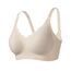Okus Water Touch Seamless Maternity & Nursing Bra, Color: Beige, Maternity Size: XL, 2 image