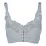 Okus Elegant Seamless Maternity & Nursing Bra, Color: Light Grey, Maternity Size: S, 2 image