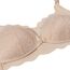 Okus Elegant Seamless Maternity & Nursing Bra, Color: Beige, Maternity Size: S, 3 image