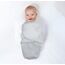 Babyjem Baby Cotton Swaddle 0-4 Months, Color: Grey, 2 image