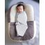 Babyjem Baby Cotton Swaddle 0-4 Months, Color: Grey, 3 image