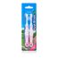 Brush-Baby FirstBrush Soft Bristle Toothbrush Double Pack for Babies 0–18 Months - Multicolor, 4 image