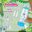 Brush-Baby WildOnes Rechargeable Electric Toothbrush for Kids 0–10 Years, Color: Green, 2 image
