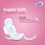 Veela Cushion Soft Maxi Pads for Women Heavy Flow Feminine Hygiene Pads Regular 12 Count