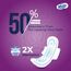 Veela Cushion Soft Ultra Thin Pads for Women Heavy Flow Feminine Hygiene Pads Long 7 Count, 4 image
