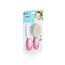 Babyjem 2-Piece Brush & Comb Set with Natural Bristle for Babies 0 Months+, Color: pink, 2 image
