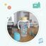 Farlin Grow With Colors PP Standard Neck Drinking Cup 240ml 6M+, Color: Blue, 5 image