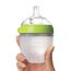 Comotomo Natural Feel Baby Feeding Bottle 150 ml, Color: Green