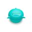 Melii Silicone Bowl with Lid 350 ml, Color: Turquoise