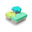 Melii Puzzle Food Container, Color: Multicolor, 2 image