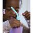 Melii Silicone Straws with Animals Clip Design & Cleaning Brush Set of 6 pcs, 5 image