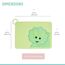 Melii Silicone Placemat, Color: Mint Green, 2 image