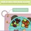 Melii Silicone Placemat, Color: pink, 3 image