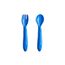 Babyjem Baby Spoon and Fork Set 12+ Months, Color: Blue