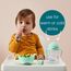 b.box Sippy Cup | Drink from Any Angle | Fliptop, Weighted Straw, Leak Proof & Easy Grip | From 6m+ | 240ml, Color: Green, 4 image